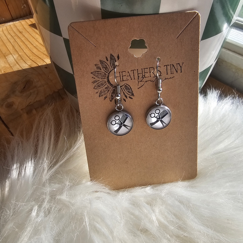 Handmade Hait Stylist Earrings